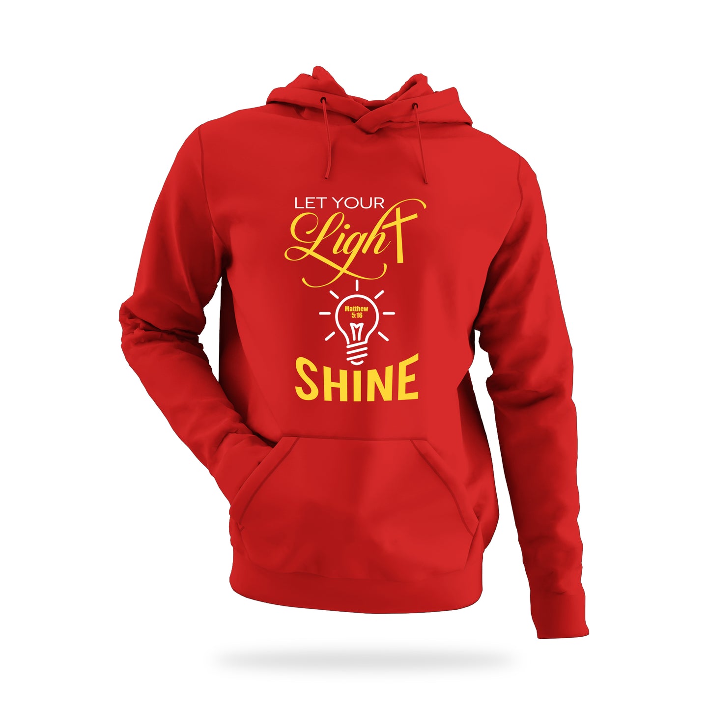 Hoodie - Let your Light shine